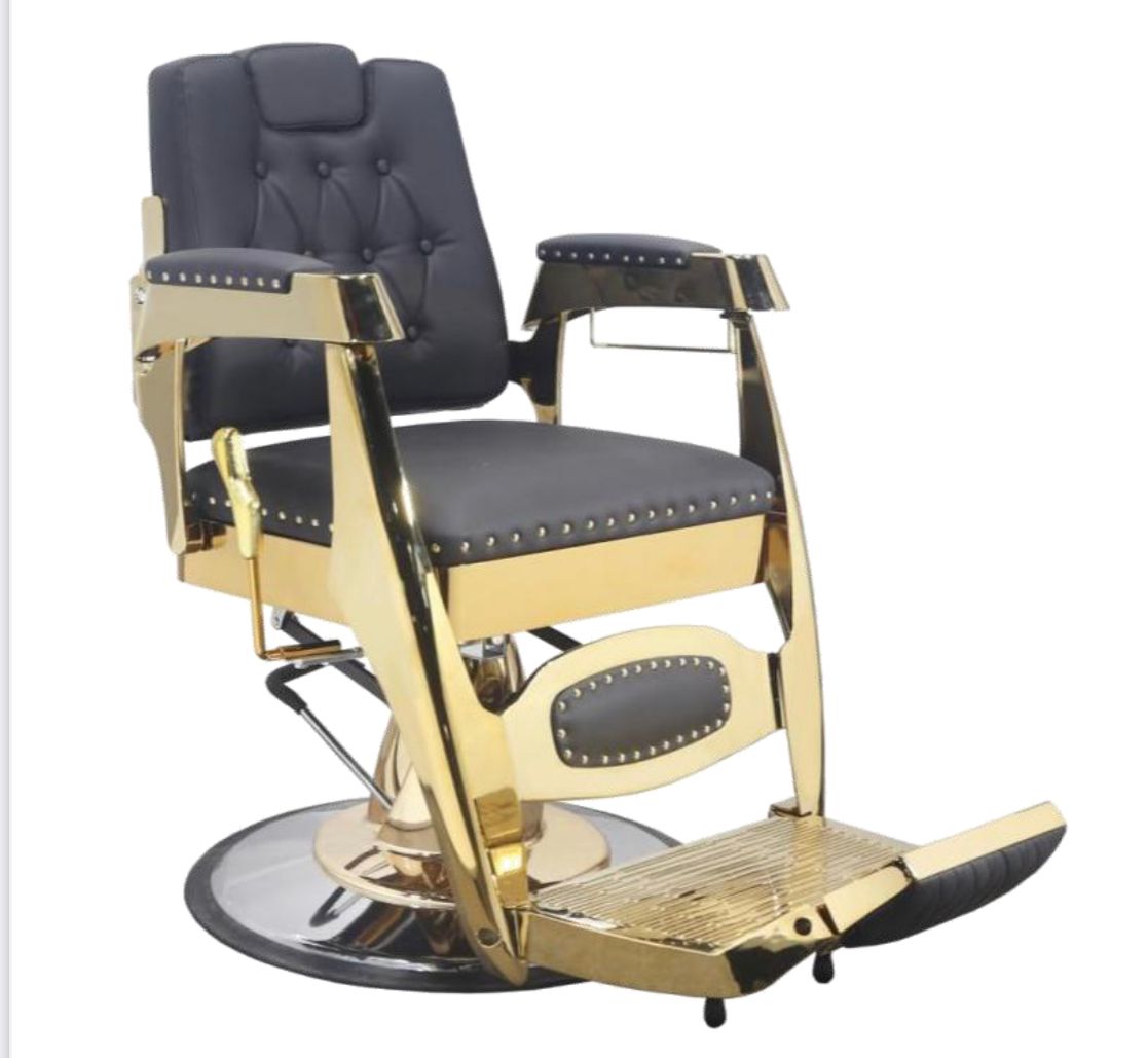 Folding best sale barber chair