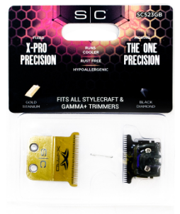 SC523GB-SC BLADE FIXED X-PRO PRECISION GOLD #SC523GB(810069131573)