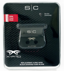 SC508B-SC BLADE FIXED X-PRO WIDE BLACK #SC508B (810069131122)