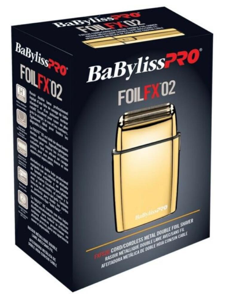 BABFXFS2G-BABYLISS PRO SHAVER FOIL FX-02 GOLD #FXFS2G(074108402448)