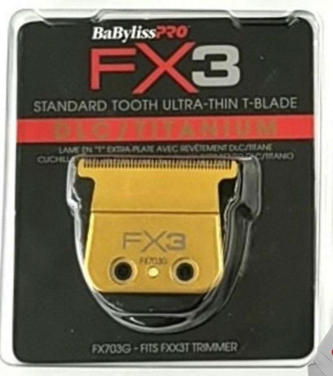 BABYLISS PRO BLADE T-BLADE GOLD FX-3 #FX703G ( 074108443151)