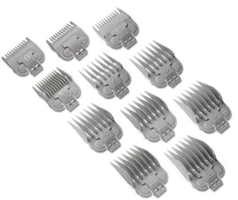 AND66565-ANDIS ATTACHMENT COMB SET 11 PC #66565(040102665653)