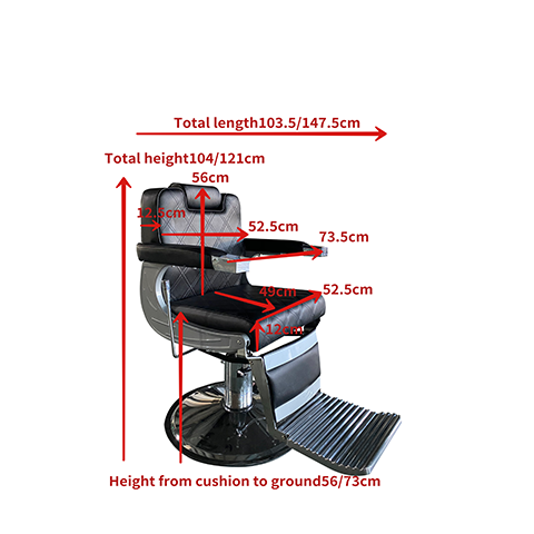 Hand Recline Barber Chair SEH-B9139C-D